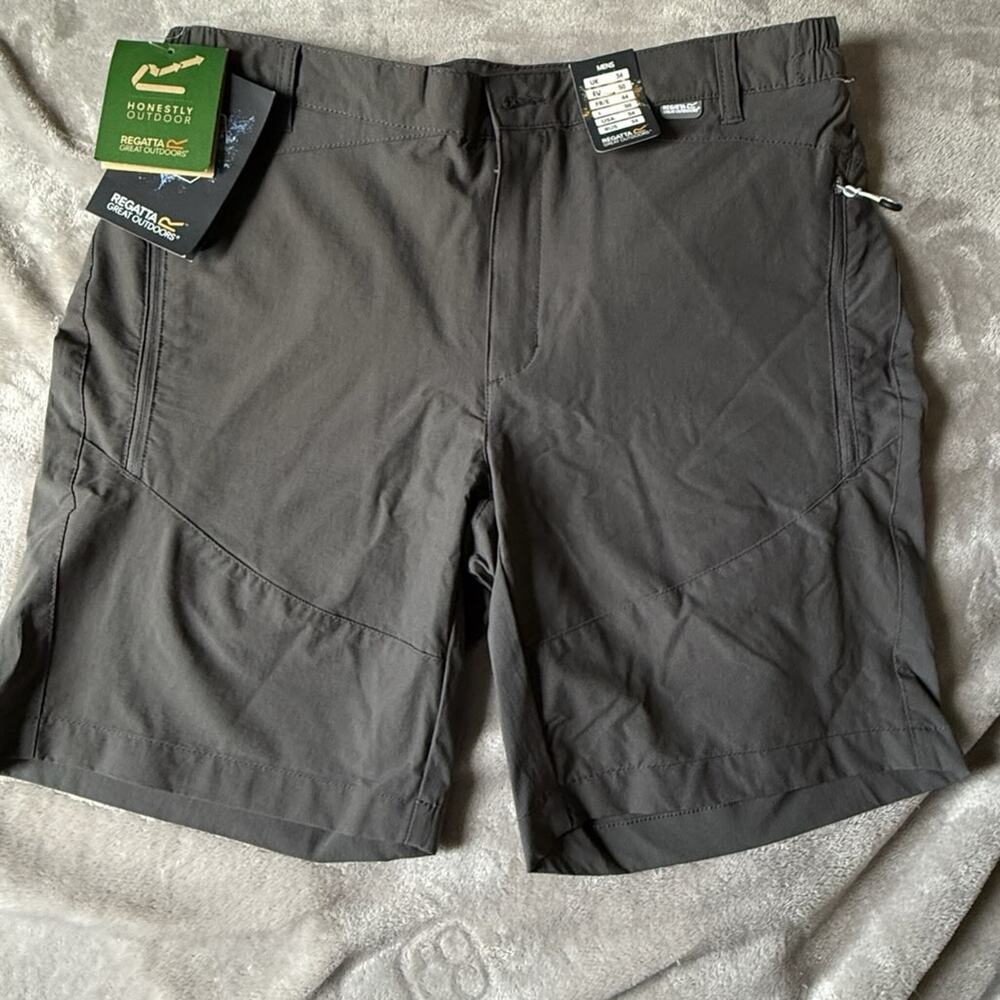 Regatta Great Outdoors Men's Hiking Shorts Size 34 Dark Grey NWT